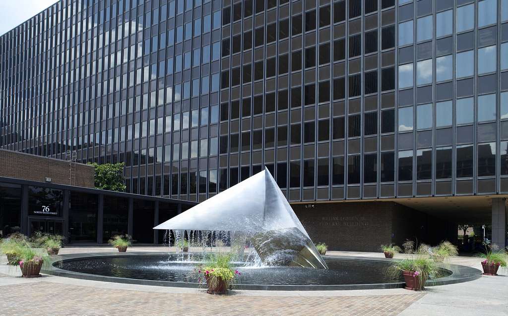 The exterior of the James A. Byrne United States Courthouse in Philadelphia, home to the U.S. Court of Appeals for the Third Circuit