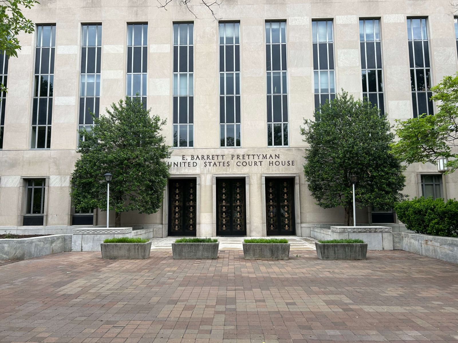 The exterior of the United States District Court for the District of Maryland