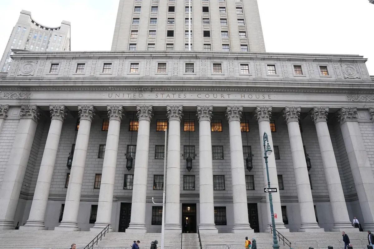 The federal courthouse for the Southern District of New York