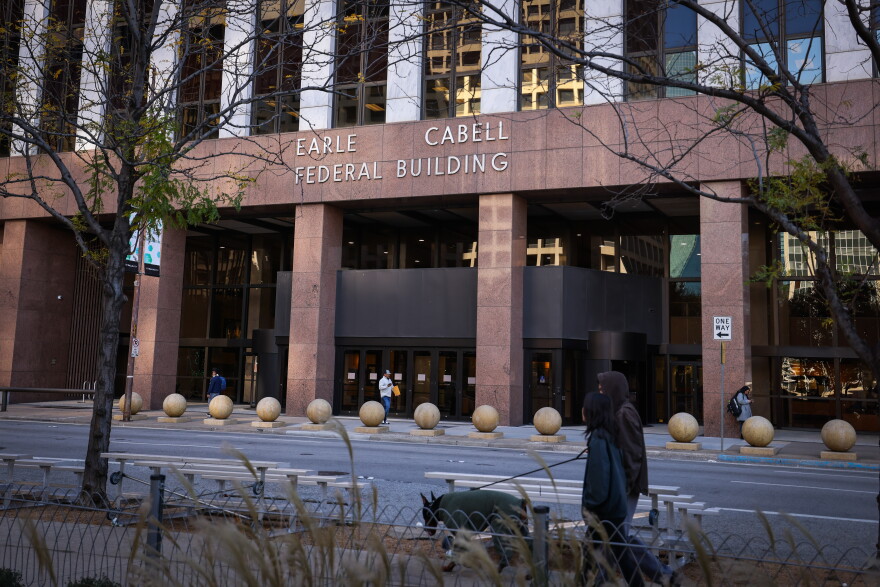 The federal courthouse used by the U.S. District Court for the Northern District of Texas