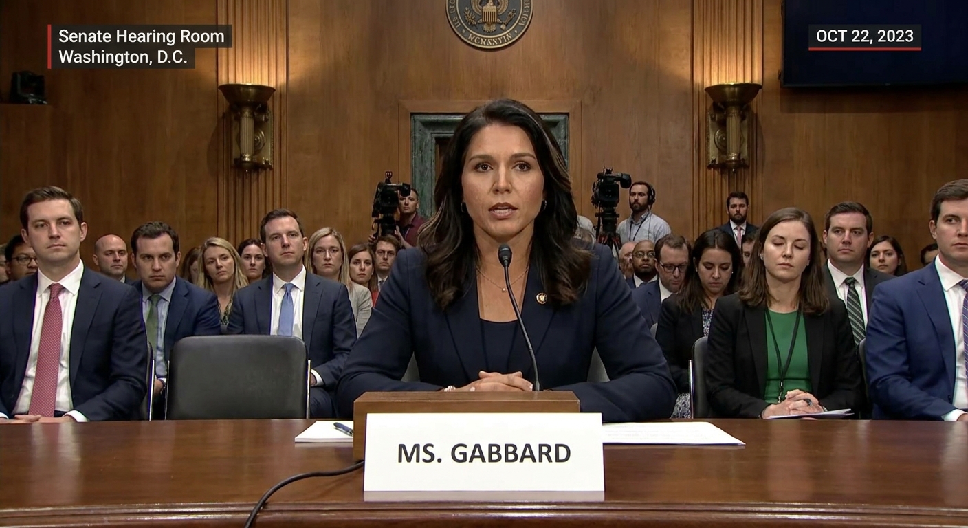 Tulsi Gabbard Resigns as Director of National Intelligence