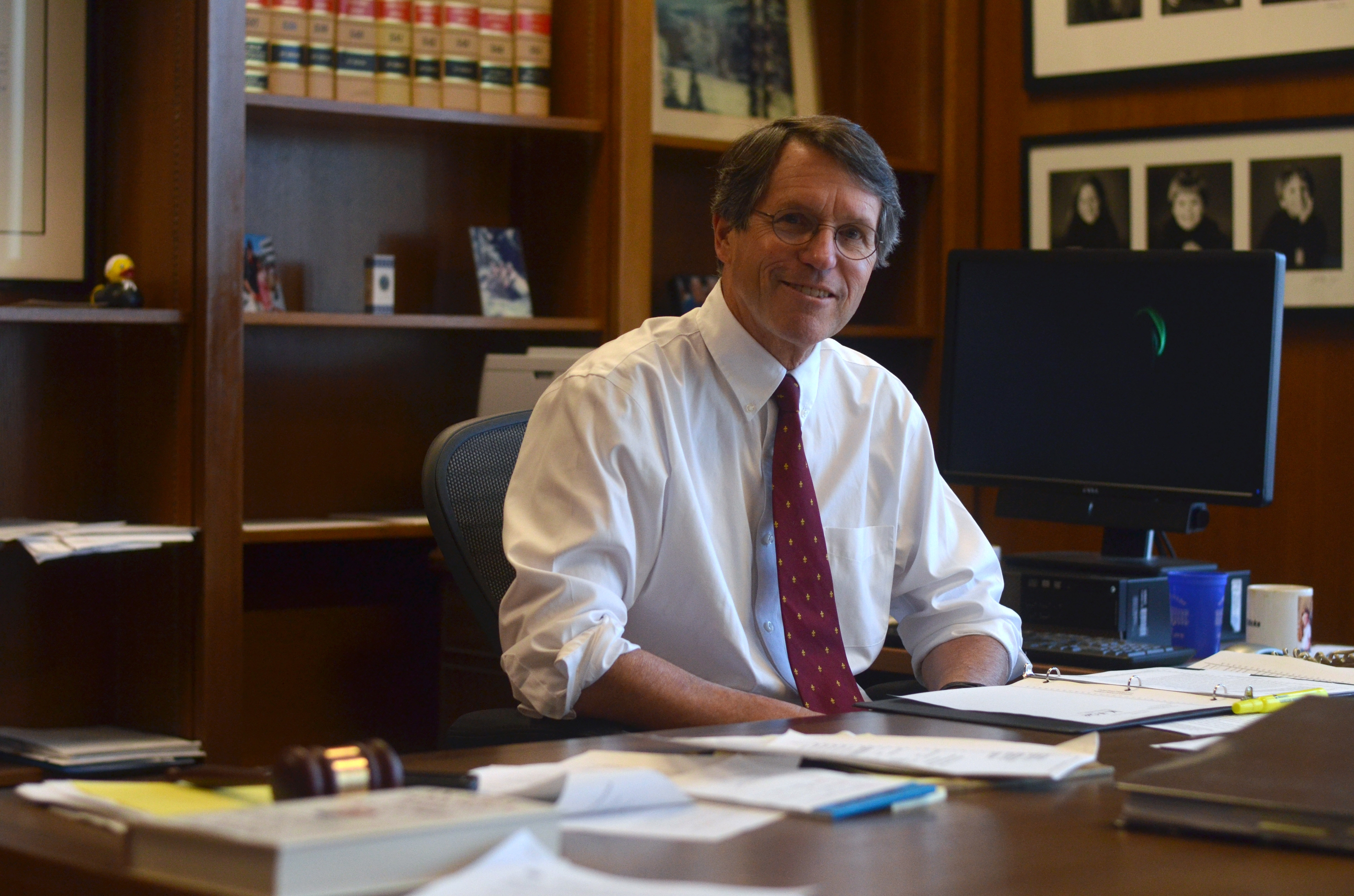 U.S. District Judge William Orrick in a real photograph, pictured in a public setting