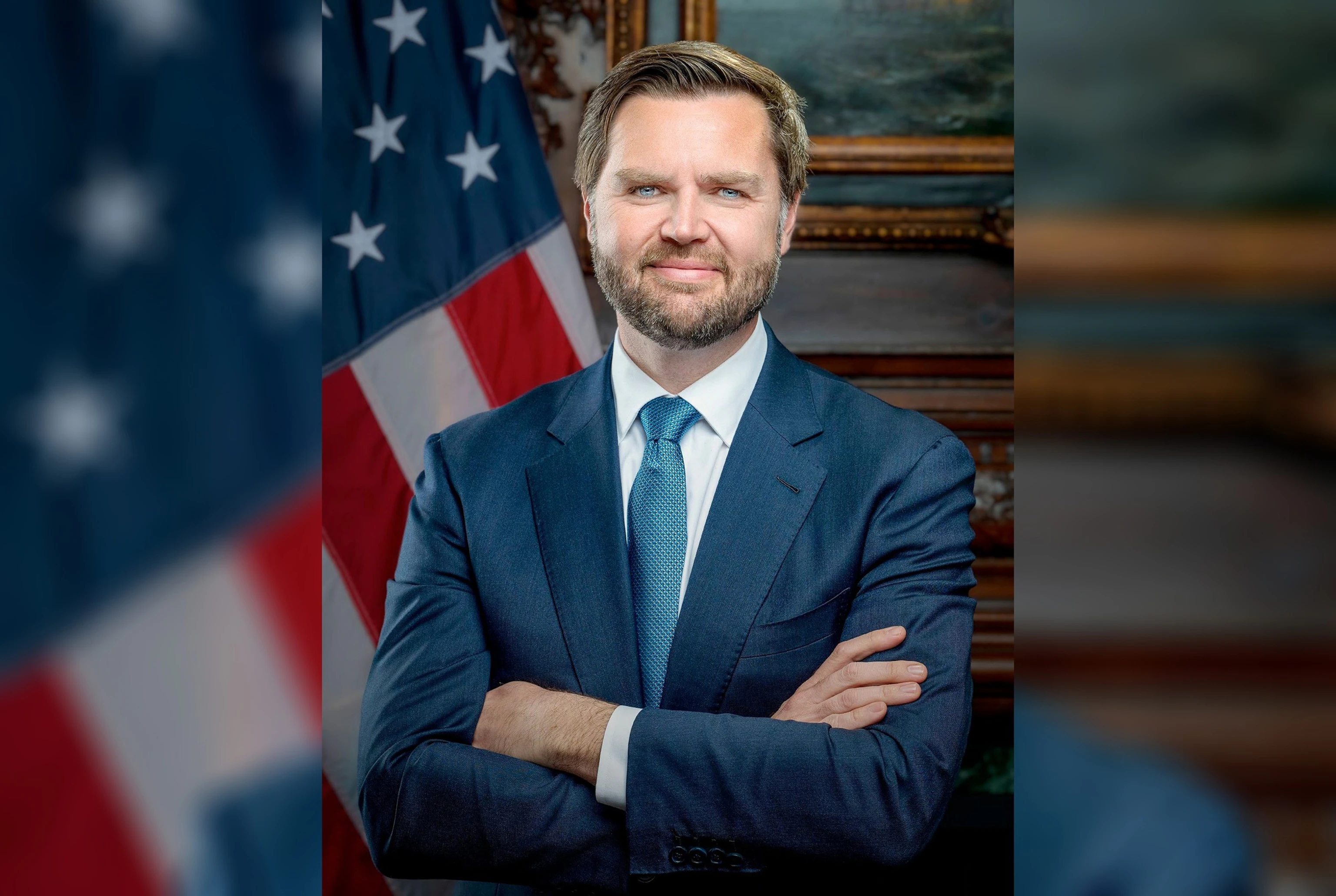 Vice President JD Vance during an official White House appearance