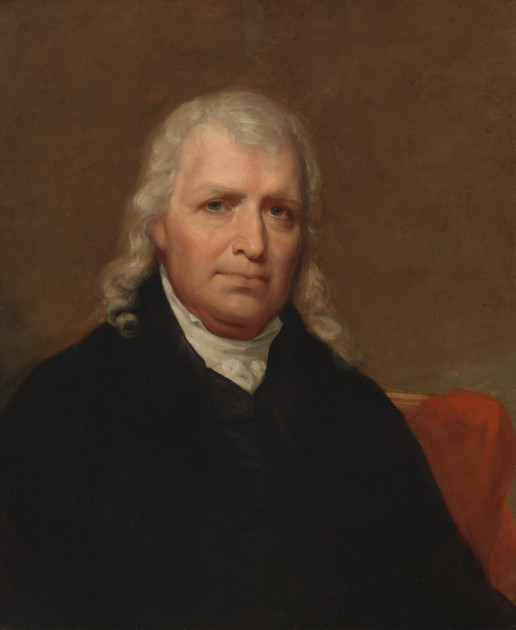 A portrait of Justice Samuel Chase during his 1805 impeachment trial