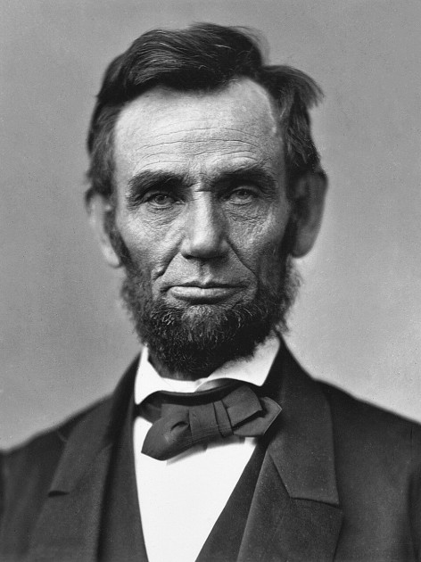 Abraham Lincoln Civil War era presidential portrait