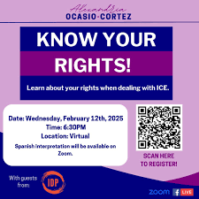 aoc know your rights webinar advert