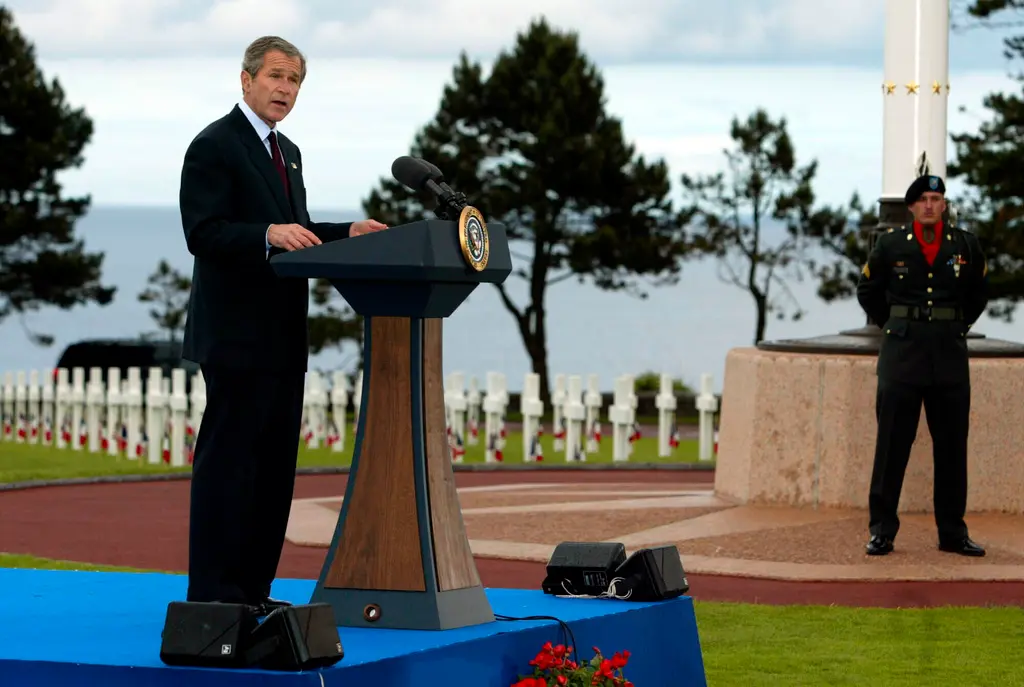 Bush's Normandy Speech
