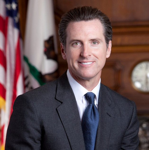 California Governor Gavin Newsom
