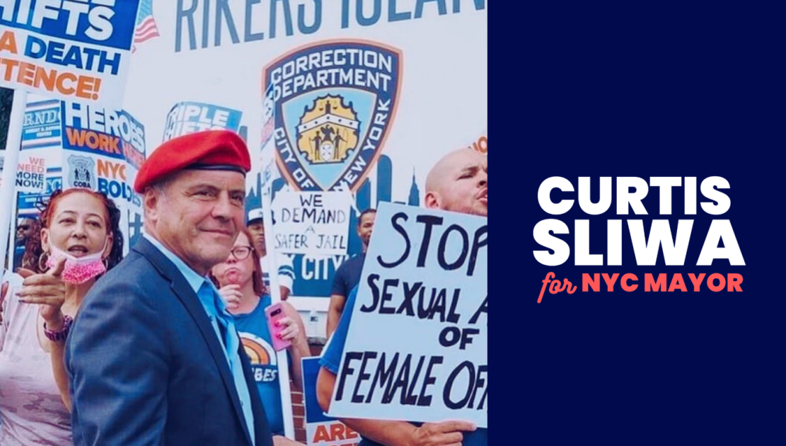Curtis Sliwa campaign poster