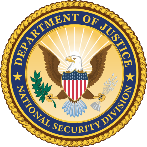 Department of Justice building seal