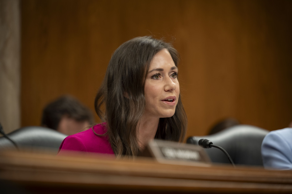 DHS Secretary Kristi Noem testifying before Congress