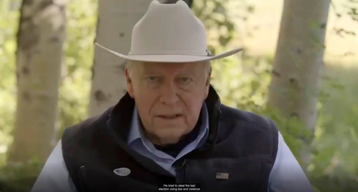 Dick Cheney campaign ad for Liz