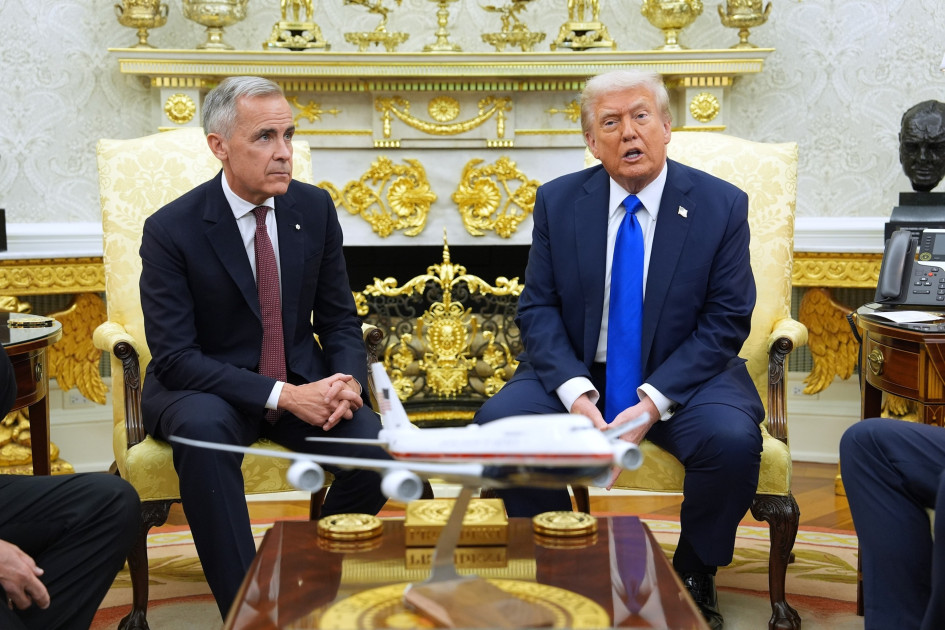 donald trump and prime minister carney
