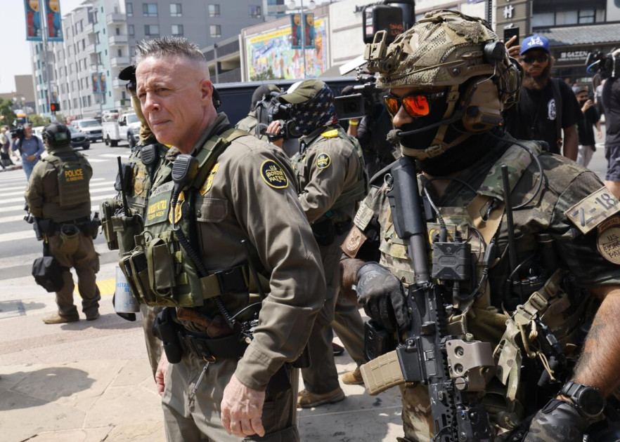 federal law enforcement in a city like Los Angeles