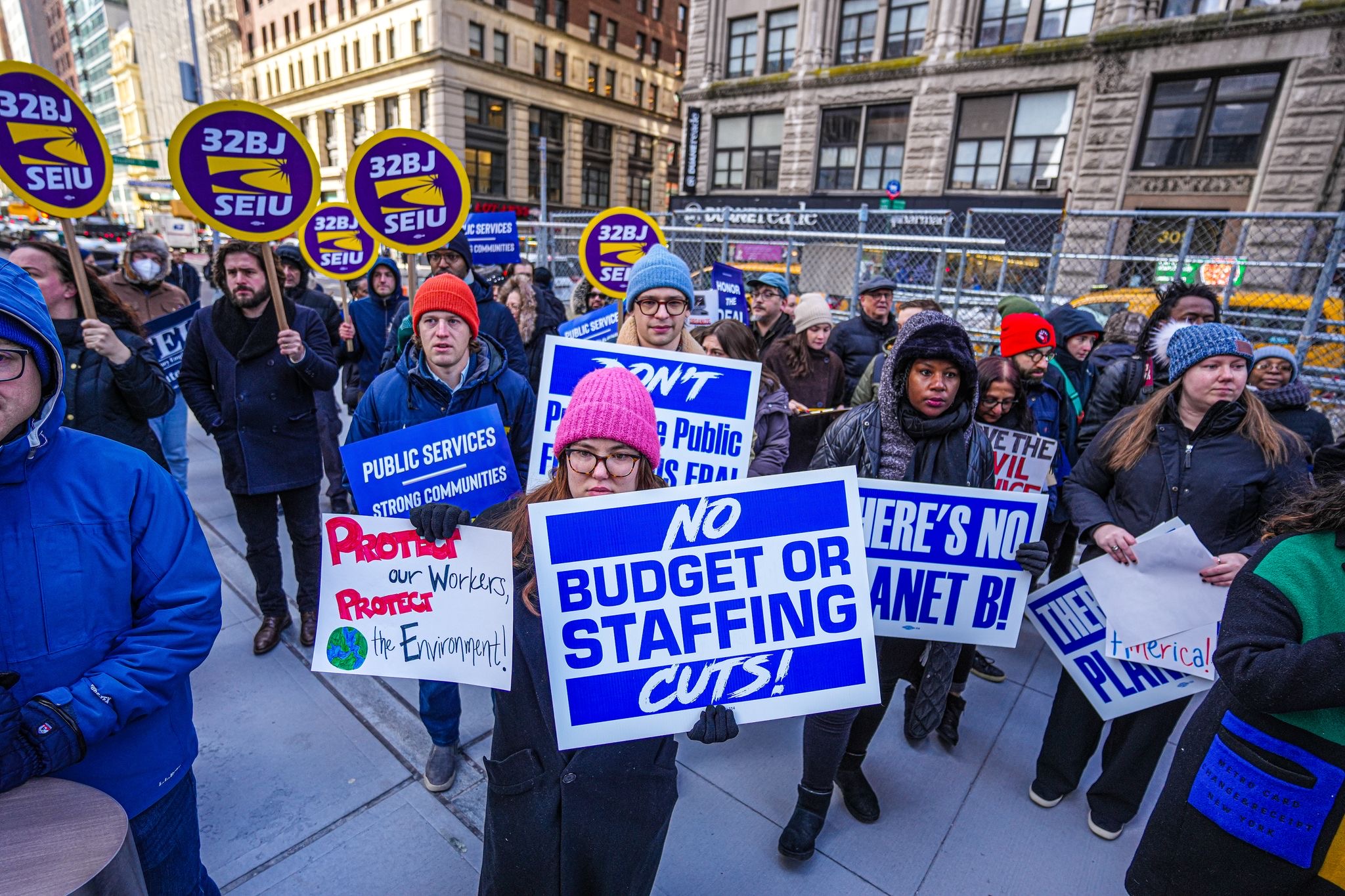 Federal Plaza, New York protest