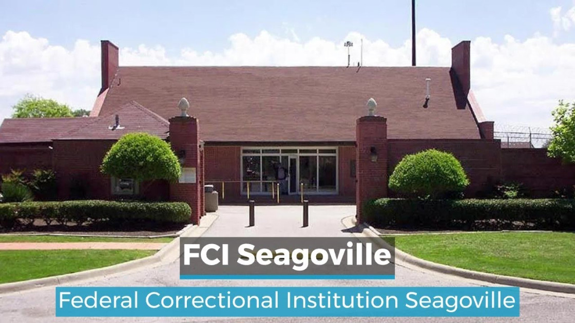 federal prison facility exterior Texas