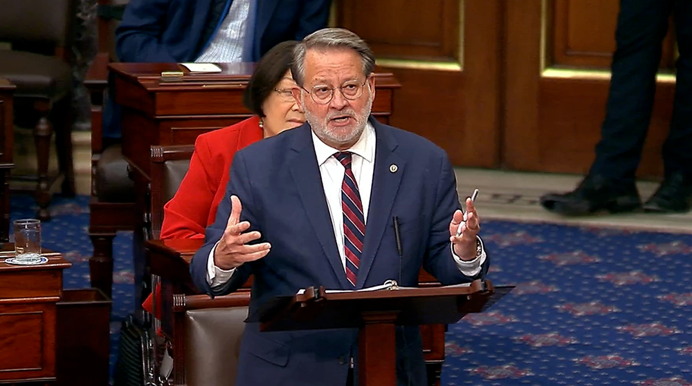 Gary Peters speaking Senate floor