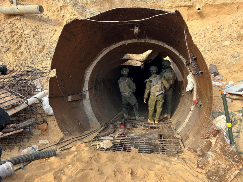 Gaza tunnel entrance