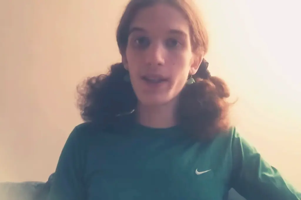 Gunman Robin Westman seen in a video from 2021.
