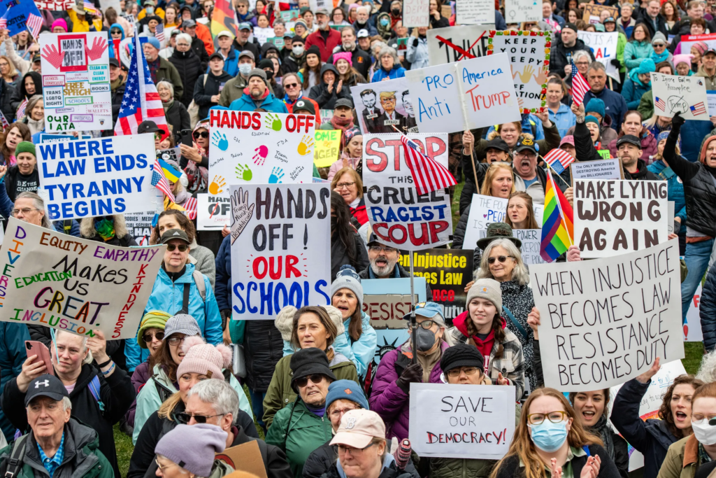 Massive ‘Hands Off!’ Protests Erupt Nationwide