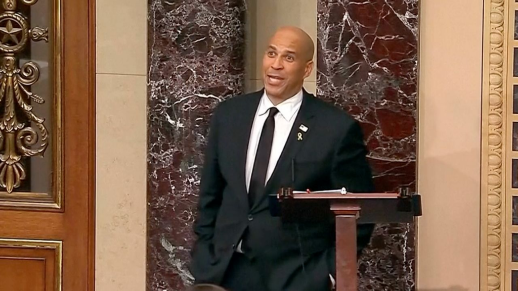 Did Booker Break Senate Rules?