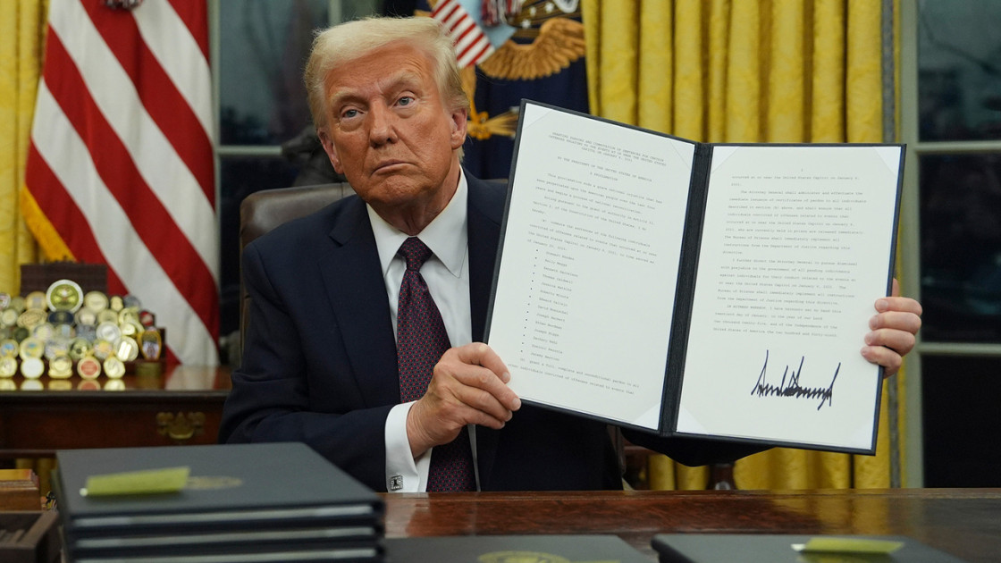 January 6 Capitol riot pardons Trump clemency criminal justice