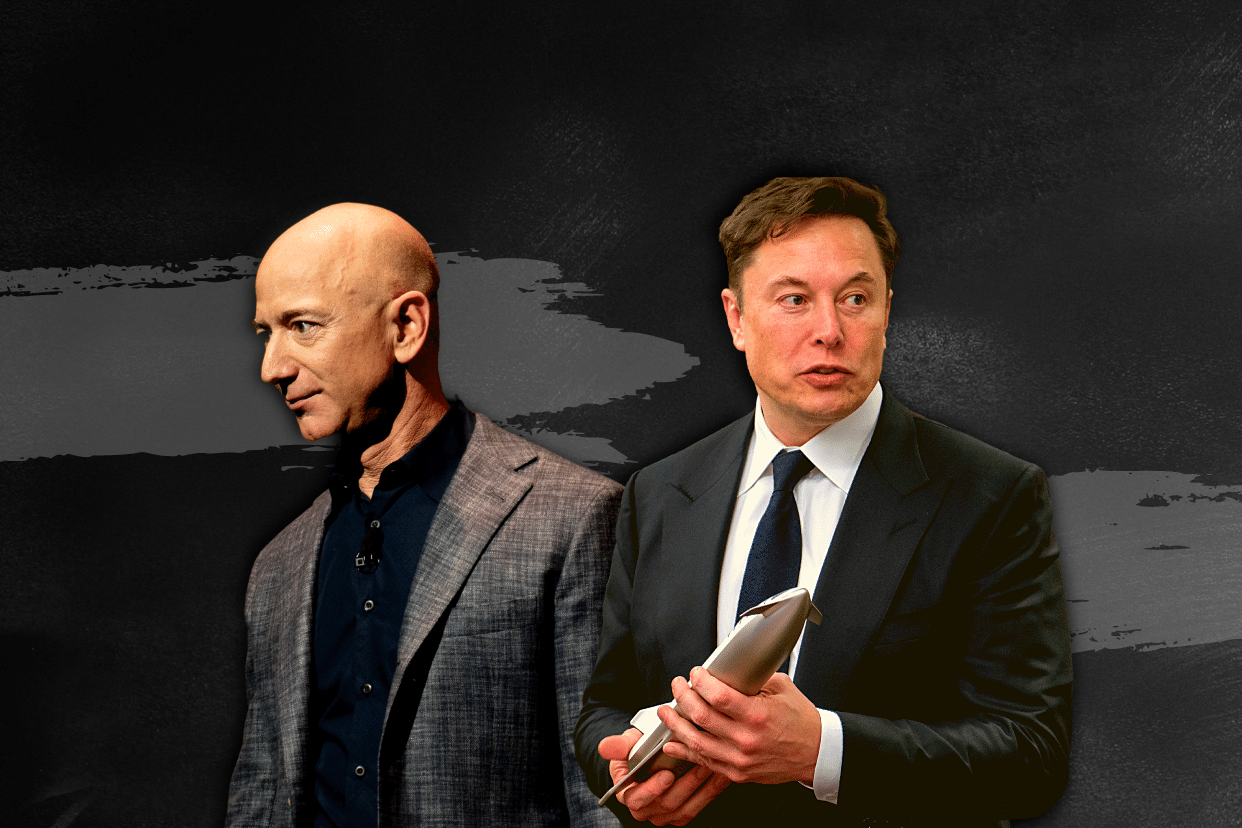 jeff bezos and elon musk