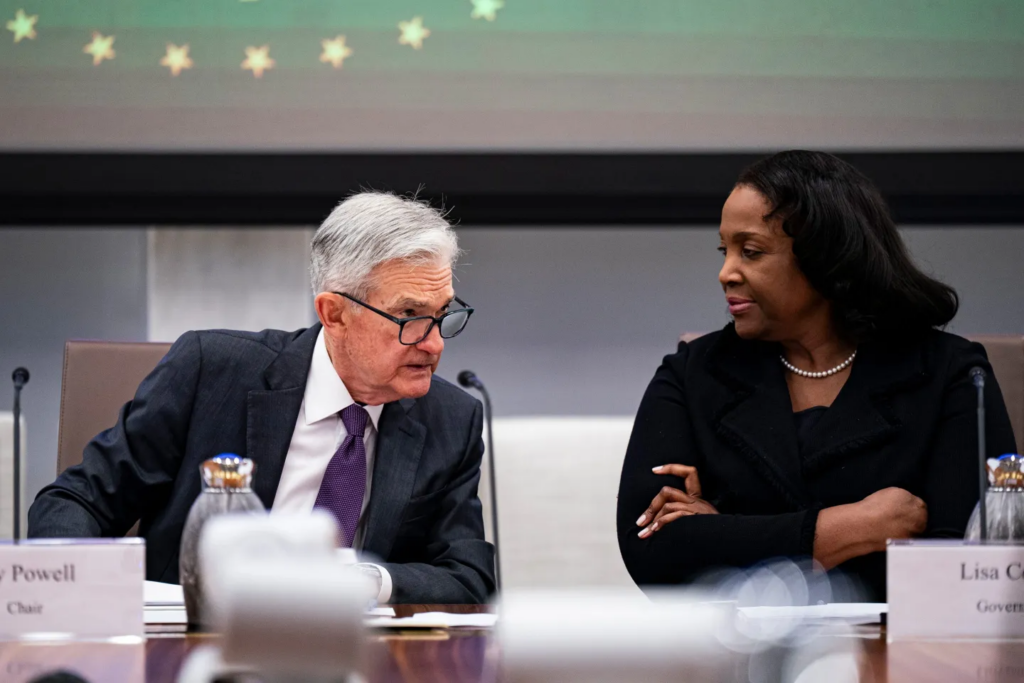 jerome powell and lisa cook