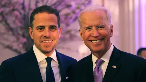 Joe Biden and Hunter Biden