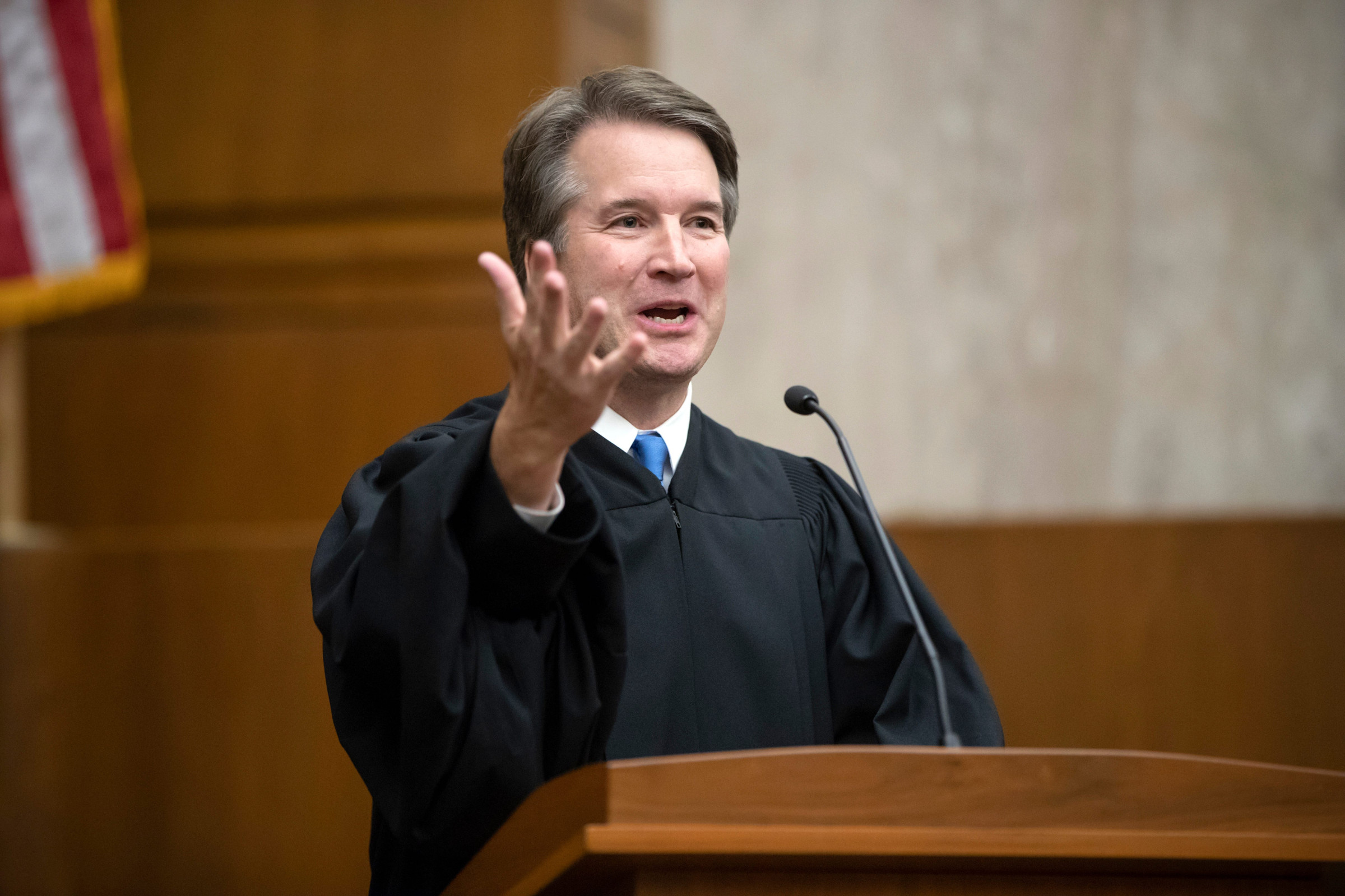 justice kavanaugh speaking