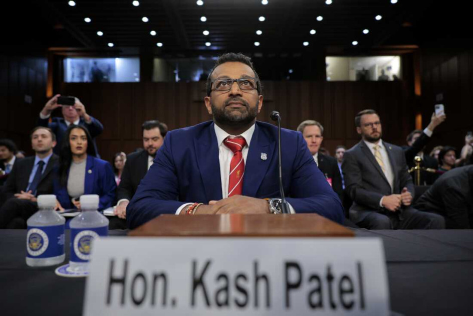 Kash Patel testifying confirmation hearing