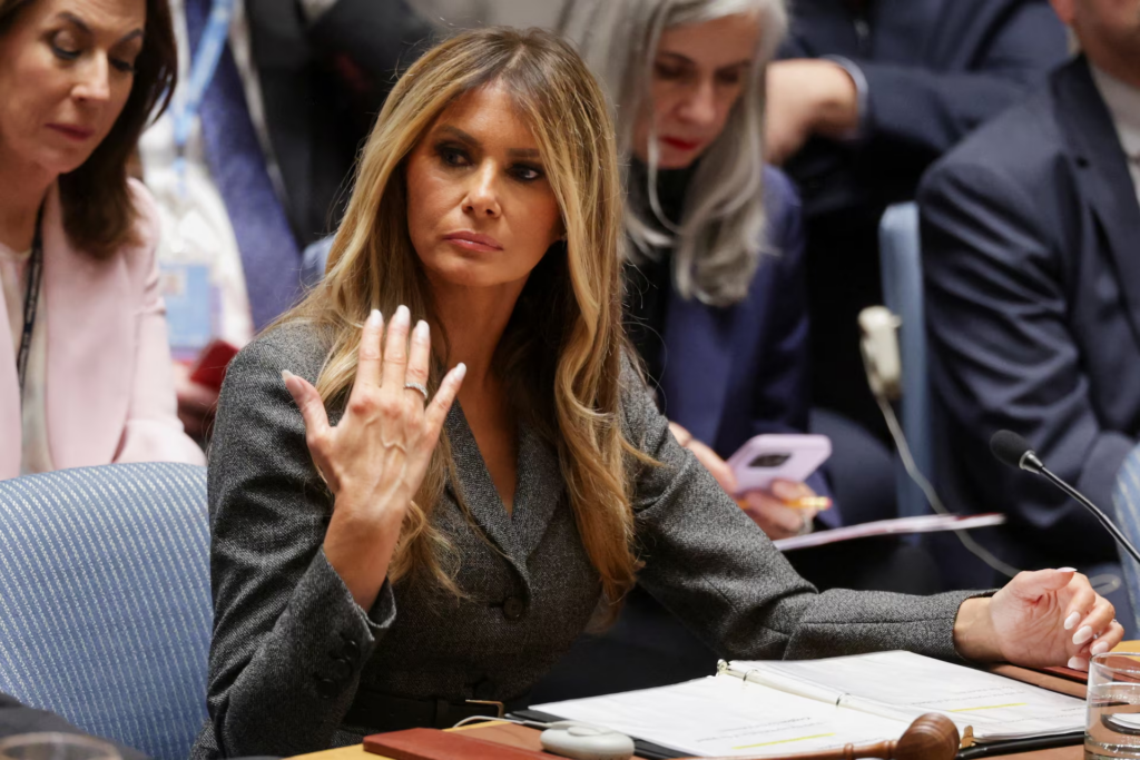 Melania Trump Presides at UN Security Council Meeting as U.S. Attacks Iran