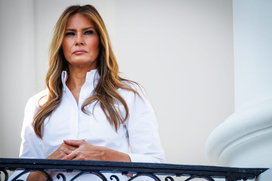 Melania Trump First Lady White House Epstein allegations