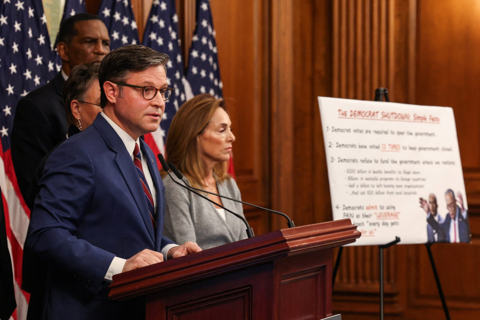 Mike Johnson House Speaker press conference