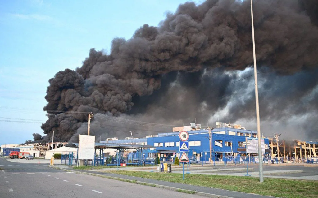 Russia BOMBS American Factory Days After Peace Summit