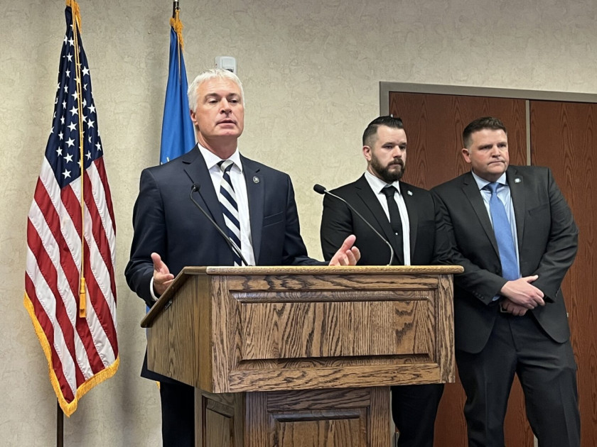 multiple state attorneys general in joint press conference