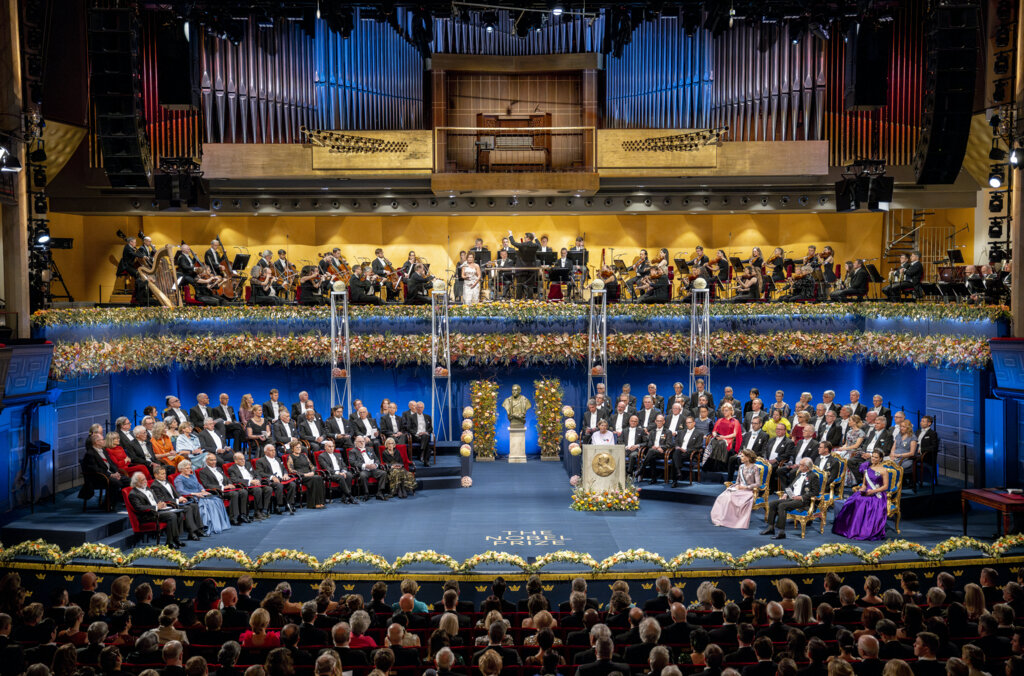 nobel peace prize ceremony 2024