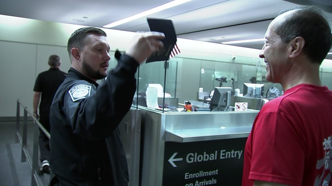 passport control immigration border customs checkpoint