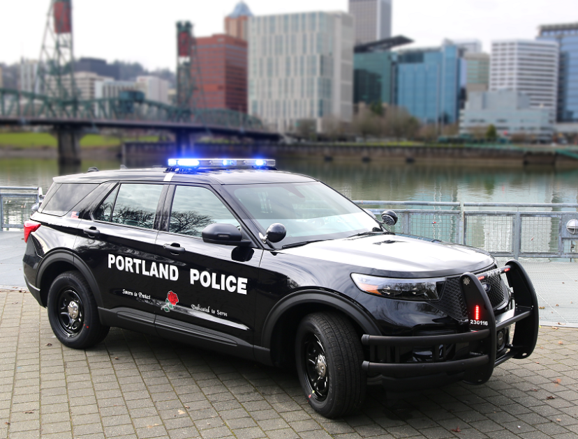 Portland Police Bureau patrol car