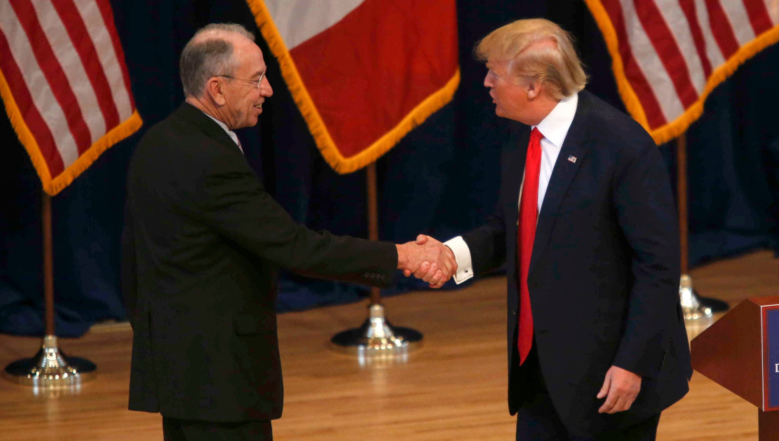 Trump Declares War on a GOP Senator, Demands an End to the “Blue Slip” Tradition He Says Is Blocking His Judges