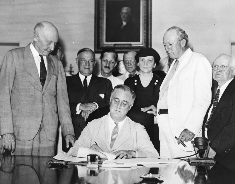 On Social Security’s 90th Anniversary, Trump Touts Tax Breaks as Agency’s Own Actuary Warns of Accelerated Insolvency