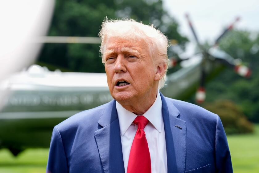 president trump speaking to press