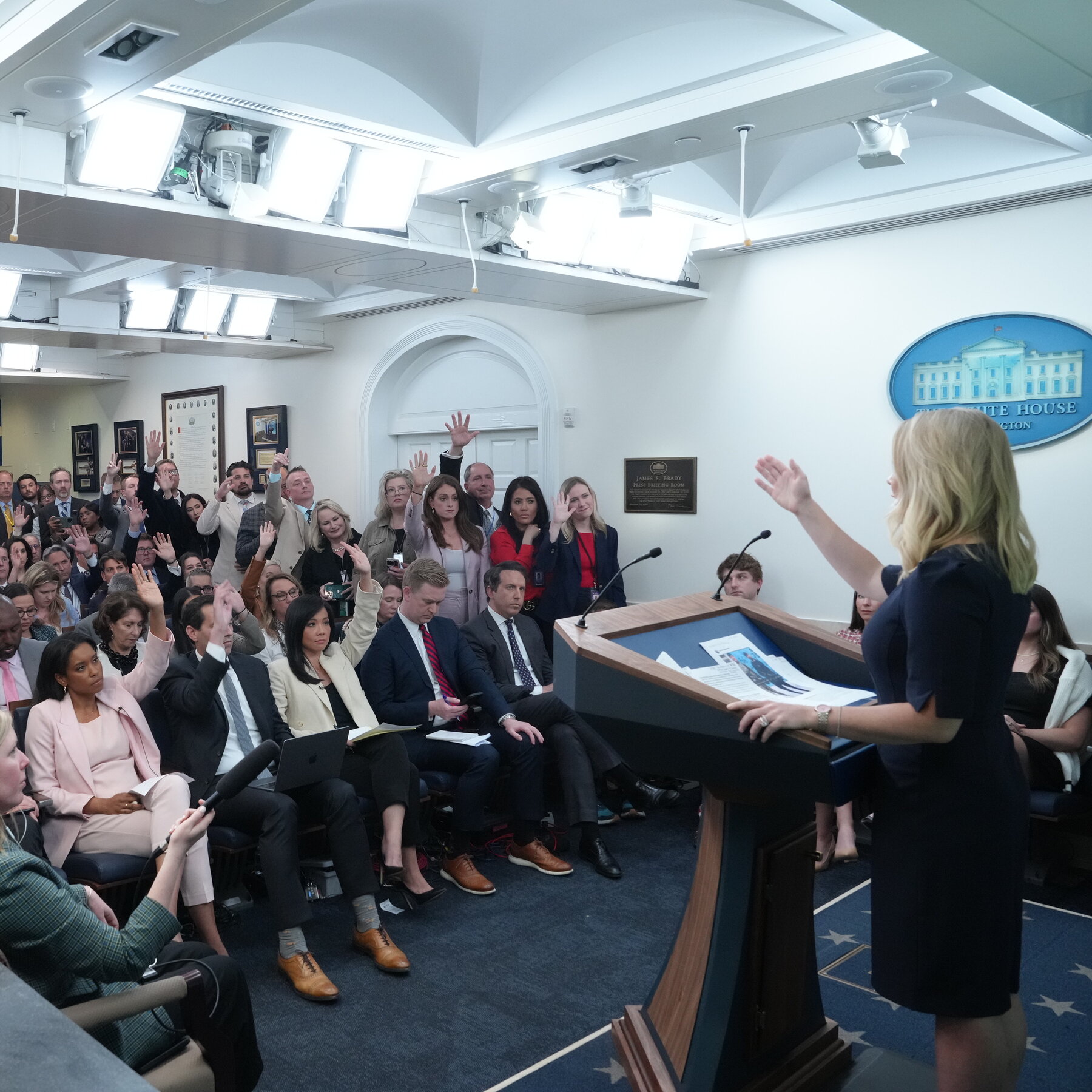press questions taken in the white house