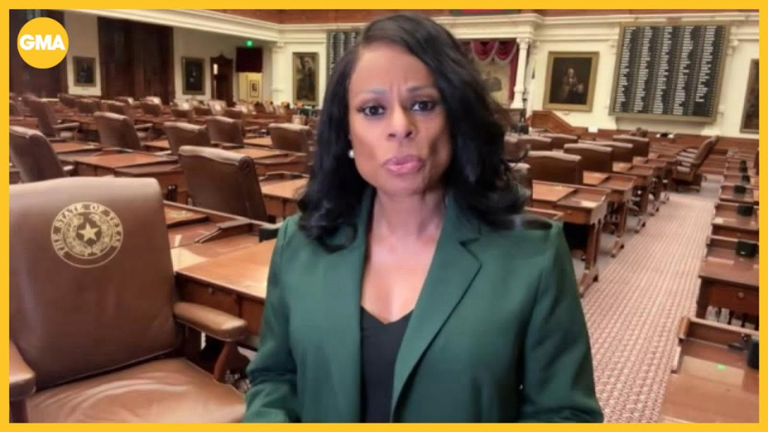 Rep. Nicole Collier sleeps on the floor of the Texas House of Representatives with eyemask and blanket