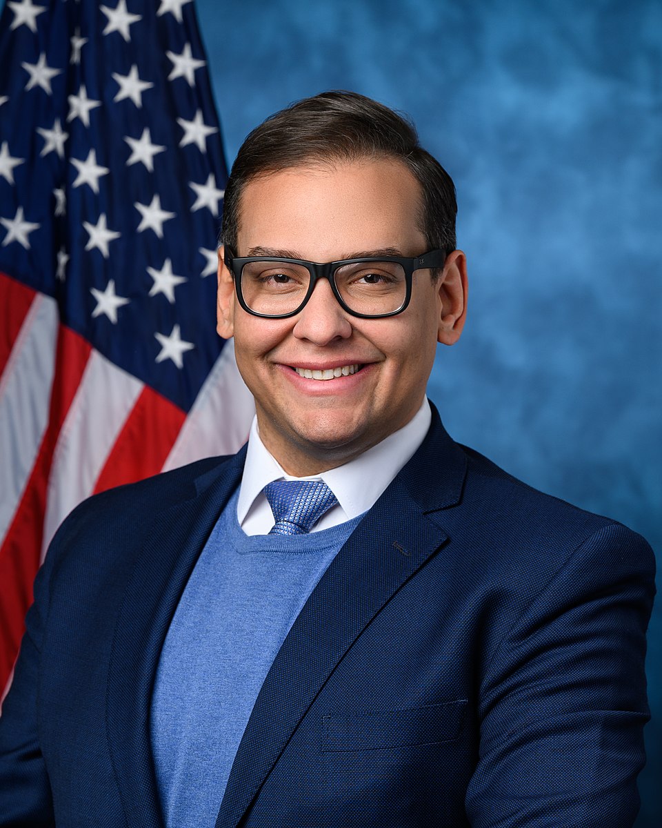 representative george santos with sunglasses