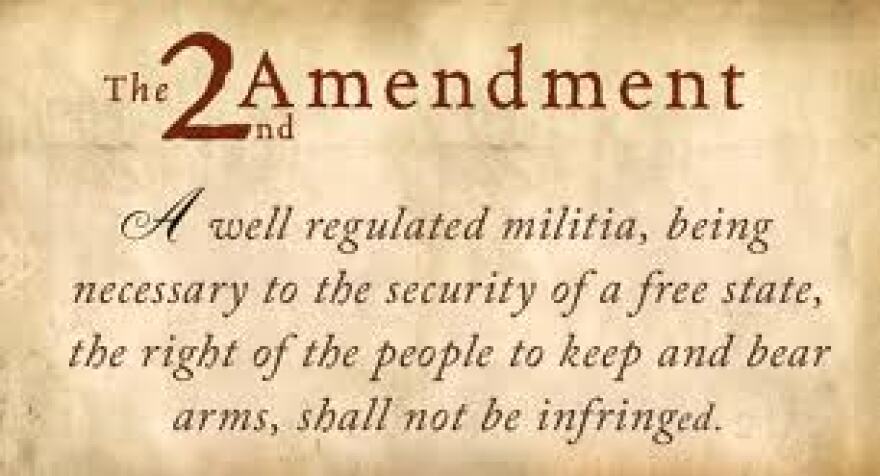 Second Amendment Constitution text