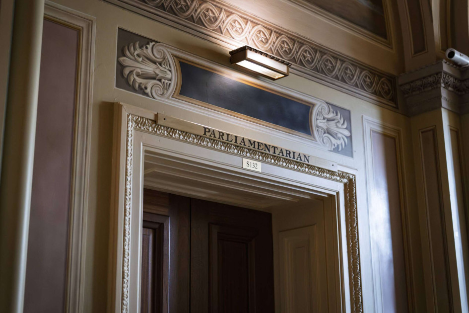 Senate parliamentarian office Capitol building