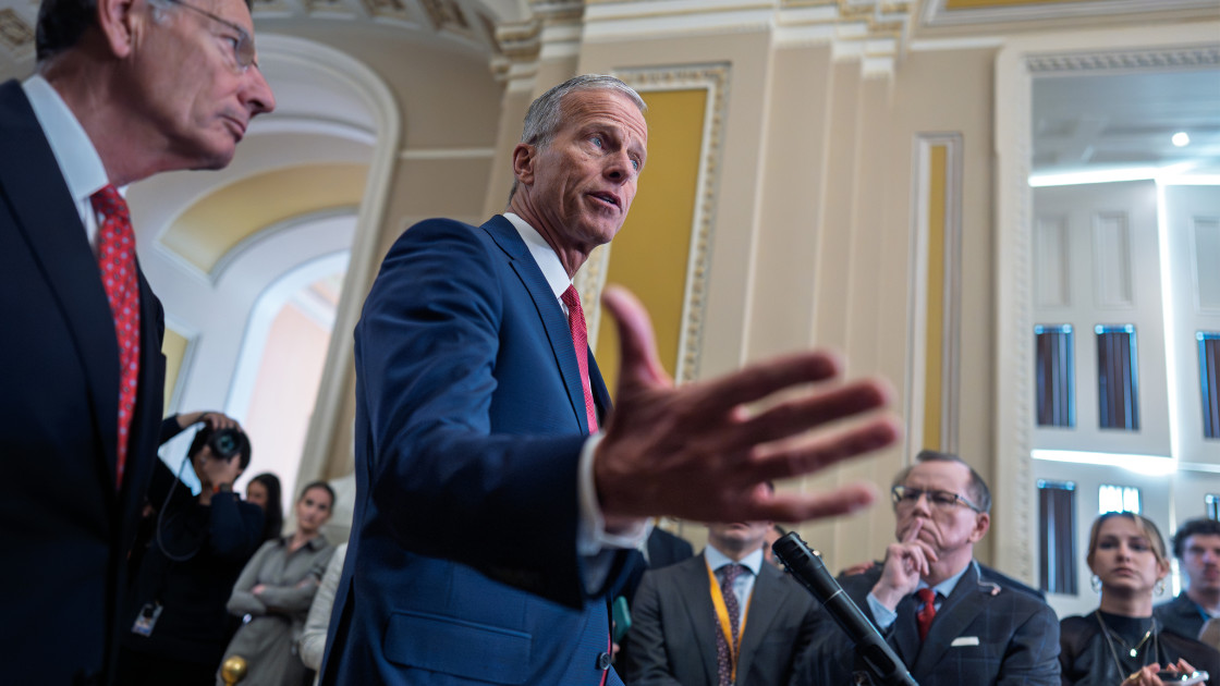 Senate Republicans negotiation closed door meeting