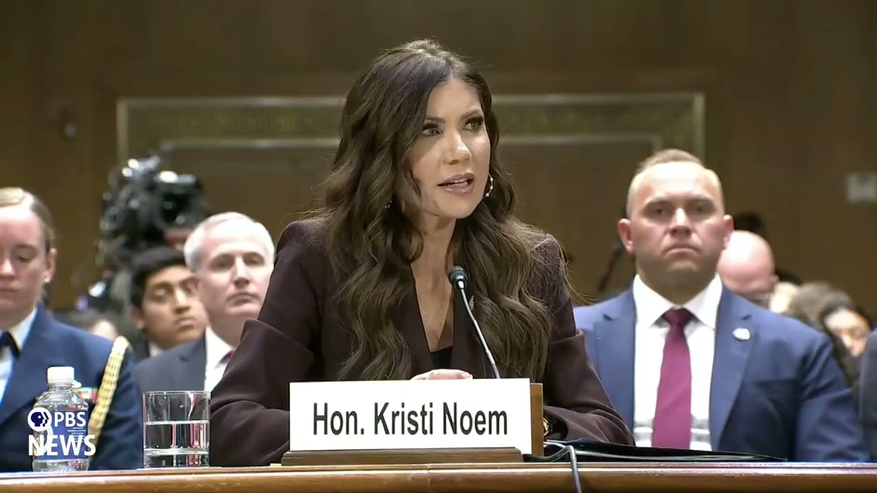 senator john kennedy questioning krisit noem in hearing