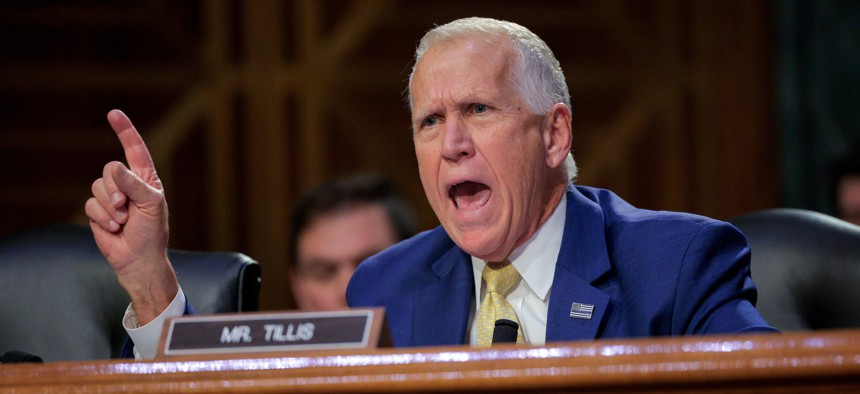 senator tillis speaking at Senate Judiciary Committee 2026